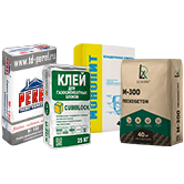 Строительные смеси